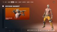 You can now purchase the Psycho Bandit skin in Fortnite (Image via Epic Games)